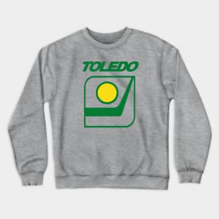 Defunct Toledo Goaldiggers IHL Hockey 1979 Crewneck Sweatshirt